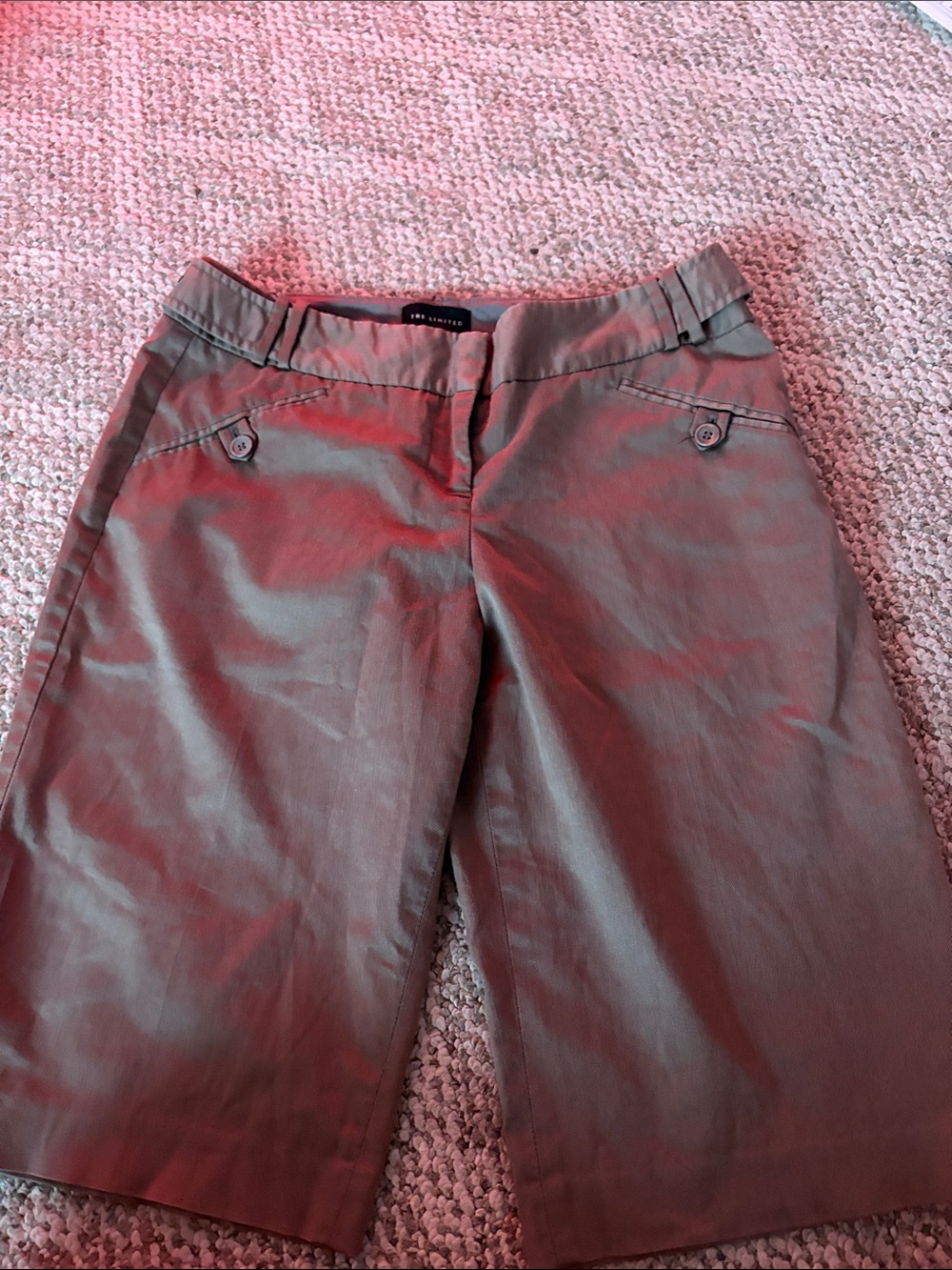 The Limited Olive Green Men’s Chino Shorts